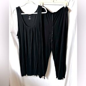 Apt. 9 2 Piece Sleeveless Top and Pant Pajama Set Size 2X